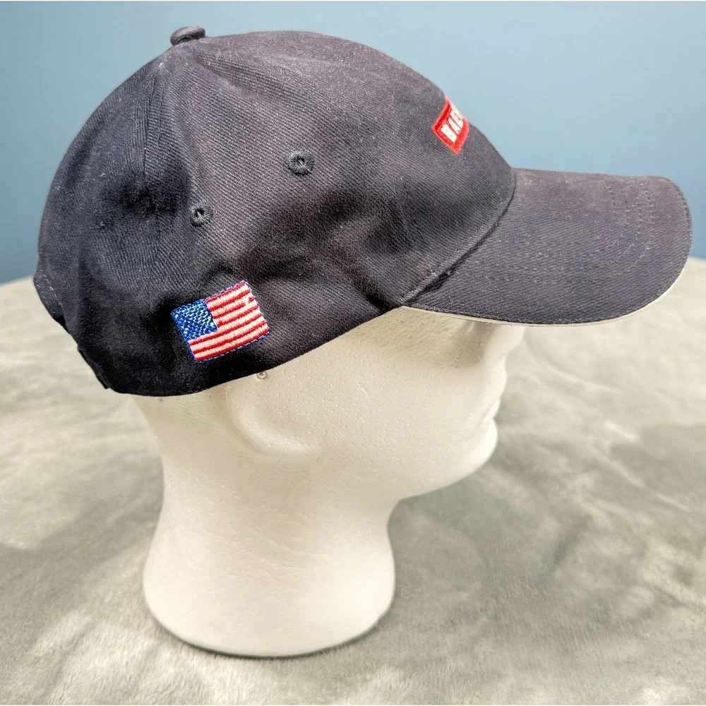 BAE Systems Hat Mens Adjustable Navy Blue Baseball Cap Defense